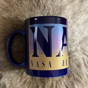 Lion Marketing NASA Headquarters Metallic Ombre Gradient Cutout Text Mug